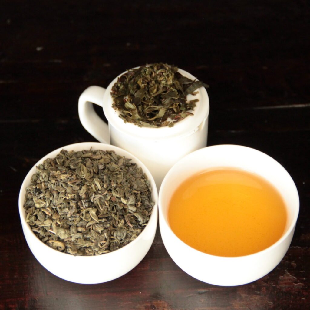 Gunpowder luomutee, Kiina